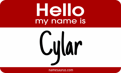 Hello my name is Cylar png download