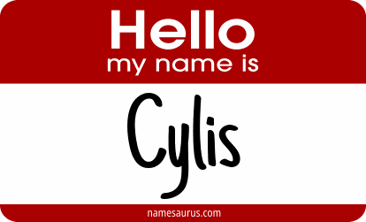 Hello my name is Cylis png download