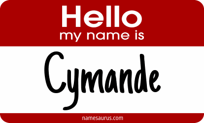 Hello my name is Cymande png download