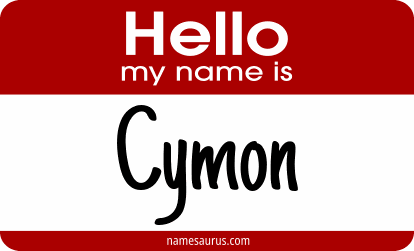 Hello my name is Cymon png download
