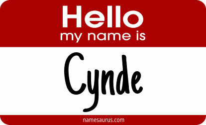 Hello my name is Cynde png download