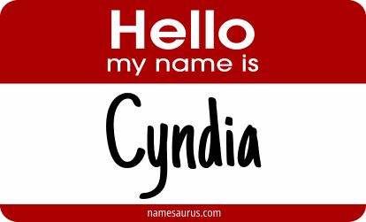 Hello my name is Cyndia png download