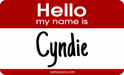 Hello my name is Cyndie png download