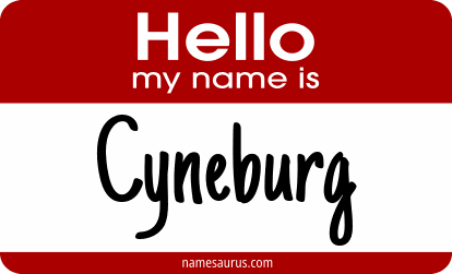 Hello my name is Cyneburg png download
