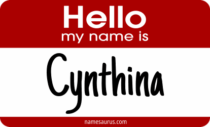 Hello my name is Cynthina png download