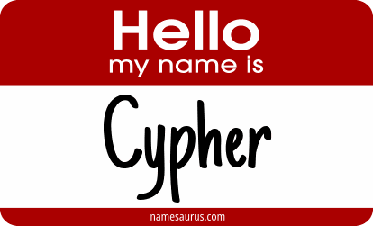 Hello my name is Cypher png download