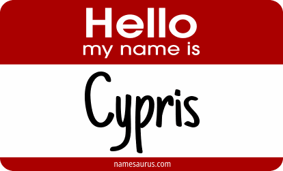Hello my name is Cypris png download