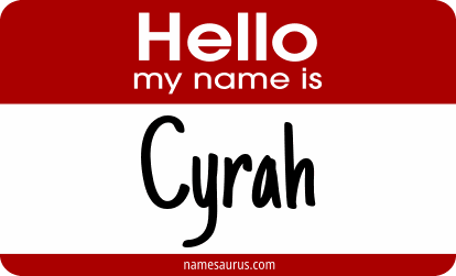 Hello my name is Cyrah png download