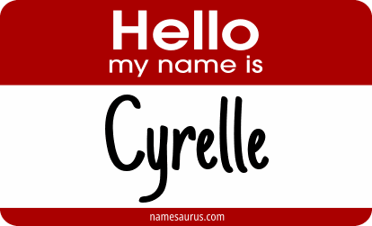 Hello my name is Cyrelle png download