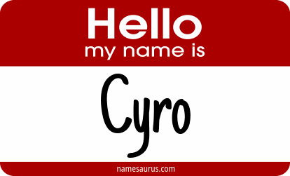Hello my name is Cyro png download