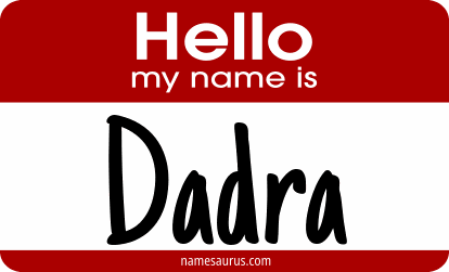 Hello my name is Dadra png download