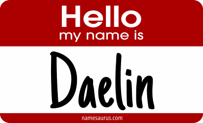 Hello my name is Daelin png download