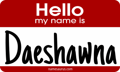 Hello my name is Daeshawna png download