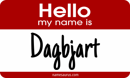 Hello my name is Dagbjart png download