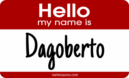 Hello my name is Dagoberto png download