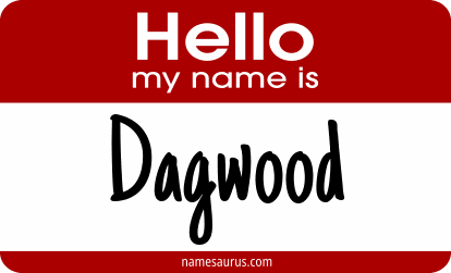 Hello my name is Dagwood png download