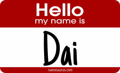 Hello my name is Dai png download