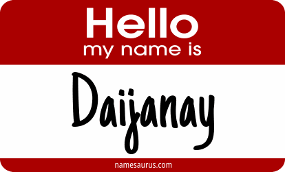 Hello my name is Daijanay png download