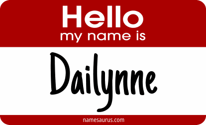 Hello my name is Dailynne png download