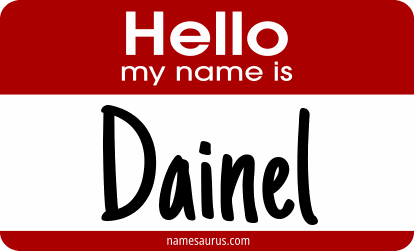 Hello my name is Dainel png download