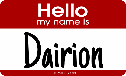Hello my name is Dairion png download