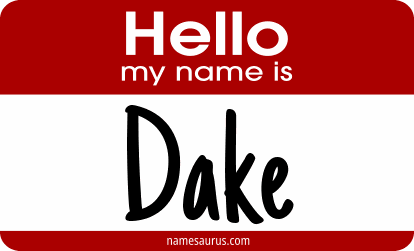 Hello my name is Dake png download