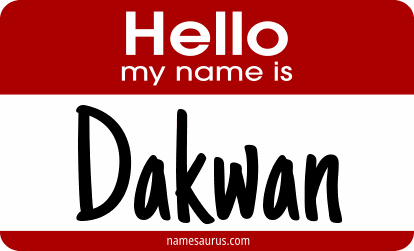 Hello my name is Dakwan png download