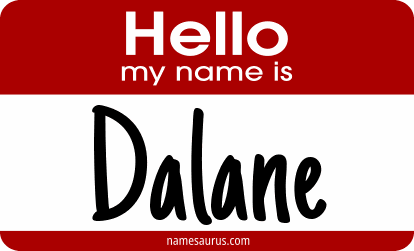 Hello my name is Dalane png download
