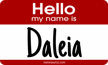 Hello my name is Daleia png download