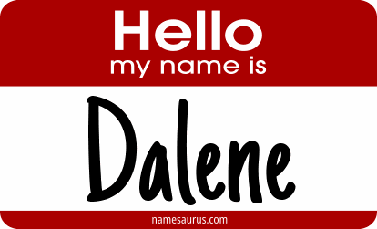 Hello my name is Dalene png download
