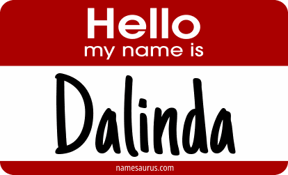 Hello my name is Dalinda png download