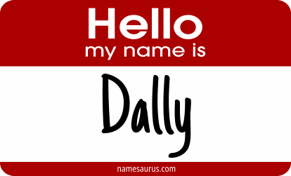 Hello my name is Dally png download