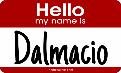 Hello my name is Dalmacio png download