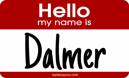 Hello my name is Dalmer png download