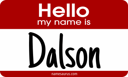 Hello my name is Dalson png download