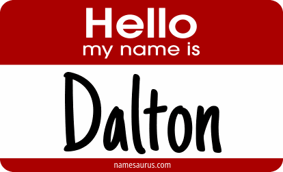 Hello my name is Dalton png download