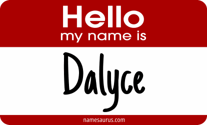 Hello my name is Dalyce png download