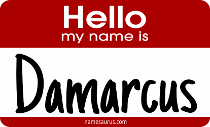 Hello my name is Damarcus png download