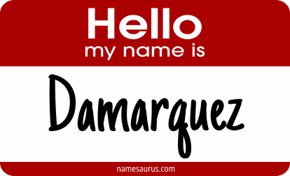 Hello my name is Damarquez png download