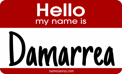 Hello my name is Damarrea png download