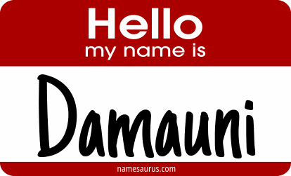 Hello my name is Damauni png download