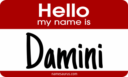 Hello my name is Damini png download