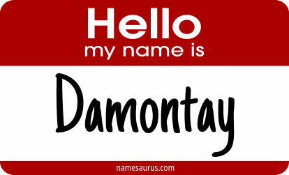 Hello my name is Damontay png download
