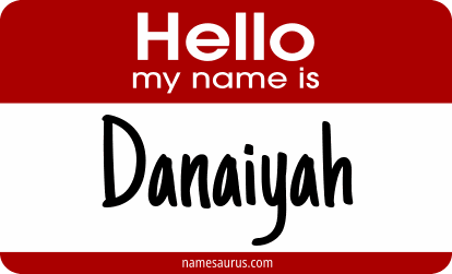 Hello my name is Danaiyah png download