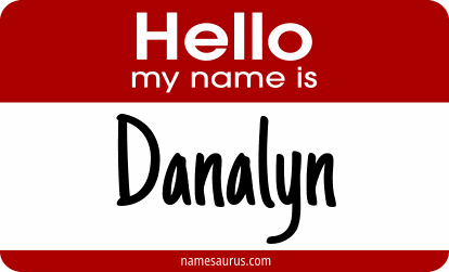 Hello my name is Danalyn png download