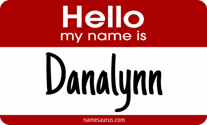 Hello my name is Danalynn png download