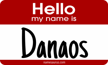Hello my name is Danaos png download