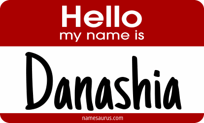 Hello my name is Danashia png download