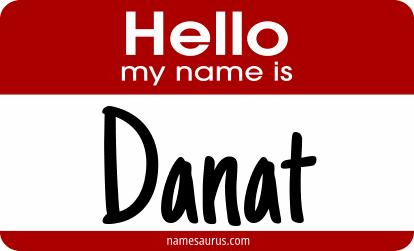 Hello my name is Danat png download