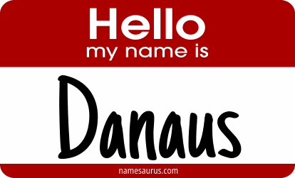 Hello my name is Danaus png download